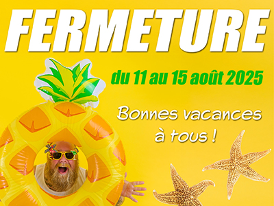 Fermeture estivale Direct Jeux Direct Urbain