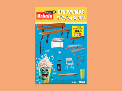 Nouveau Catalogue Promotions chez Direct Jeux : Mobilier Urbain et Intérieur !